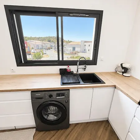 Apartment Loft - Jusqu'a 6 Voyageurs - Clim&parking Montredon-des-Corbieres